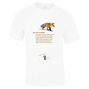 Fox in Winter T-Shirt