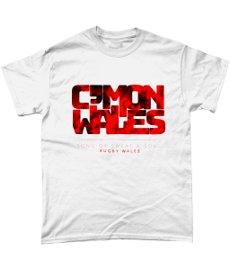 Cmon Wales Tshirt White