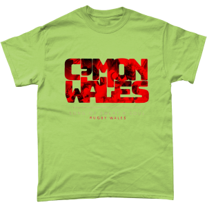 Cmon Wales Tshirt Kiwi