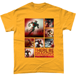 There be Dragons Tshirt