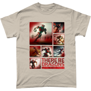There be Dragons Tshirt